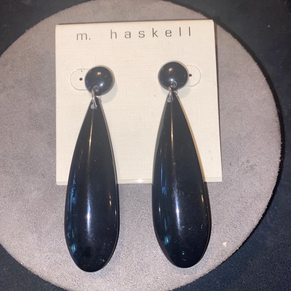 Miriam Haskell earrings new with tags.